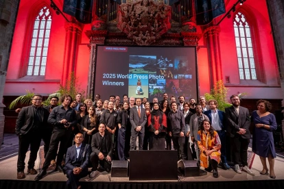 La imagen de un migrante ecuatoriano en Nueva York fue reconocida como la mejor del año.