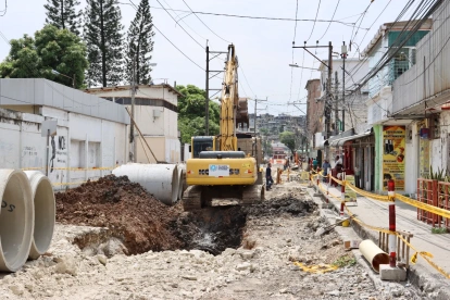 En esta zona de la FACSO se realizan trabajos