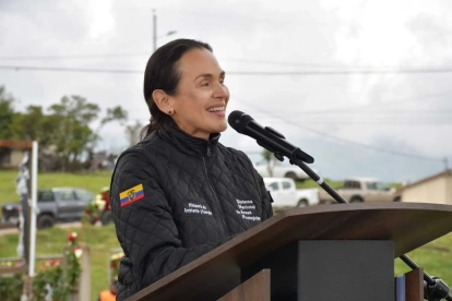 Inés Manzano aún se desempeña como ministra de Ambiente y Energía en el Gabinete de Daniel Noboa