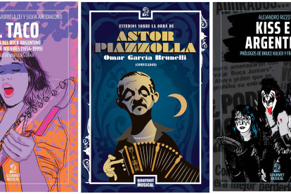 Dos portadas de las más de cien obras que ha publicado Gourmet Musical en sus 21 años de existencia.