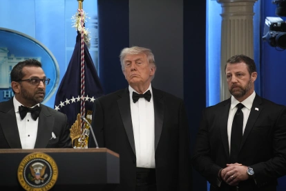 El presidente de Estados Unidos, Donald Trump, en la Casa Blanca.