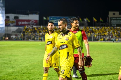 Darío Benedetto anotó un gol con Barcelona SC en el empate 1-1 ante Orense.