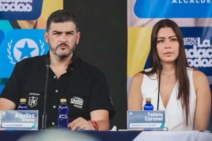 Mientras Aquiles Álvarez atraviesa la fase de análisis de la denuncia, Tatiana Coronel mantiene la administración municipal en calidad de alcaldesa subrogante.