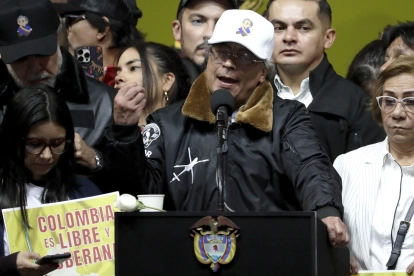 El presidente de Colombia, Gustavo Petro.