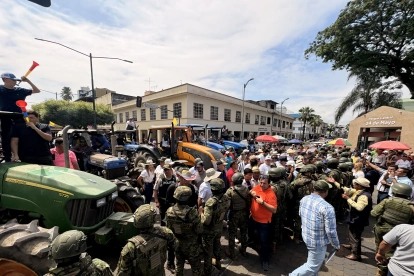 Los productores protestaron y ante la falta de acuerdo se declararon en resistencia.