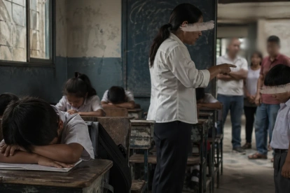 La autoridad docente y el rol de los padres en el aula reflejan la tensión actual del sistema educativo.