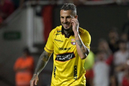 Darío Benedetto el goleador de Barcelona SC.