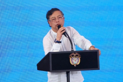El presiente de Colombia, Gustavo Petro.