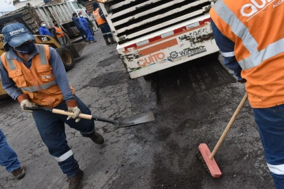Trabajos. En total,  25 tramos viales de La Floresta serán intervenidos en el norte de Quito.