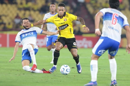 Barcelona SC y Universidad Católica juegan en el Monumental.