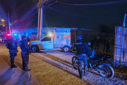 En este lugar del barrio Jaime Roldós del cantón La Libertad se podujo un nuevo crimen