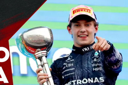 Kimi Antonilli, de 19 años, ya ganó en China y Japón. Llega a Miami como favorito.