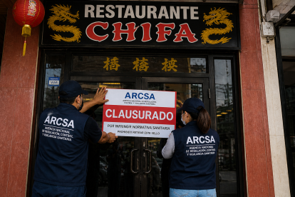 Fotografía por IA para recrear la clausura definitiva del negocio.
