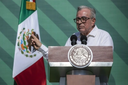 Rubén Rocha Moya, gobernador del estado mexicano de Sinaloa.