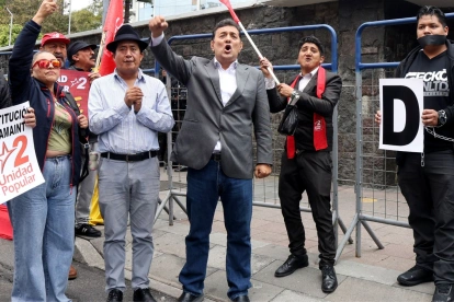 Geovanni Atarihuana, director de Unidad Popular, adelantó que llevarán su caso hasta la Comisión Interamericana de Derechos Humanos (CIDH).