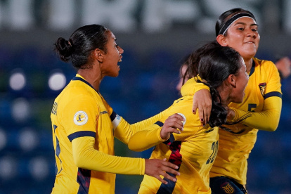 Selección de Ecuador femenina en el Sudamericano Sub-17 2026 en Paraguay.