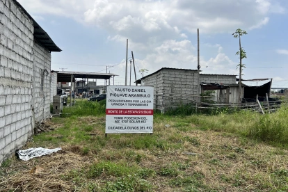 Terrenos. En la urbanización Olivos del Río hay 461 lotes, en su mayoría ya posesionados por los perjudicados de Urnosa y Terrabienes.
