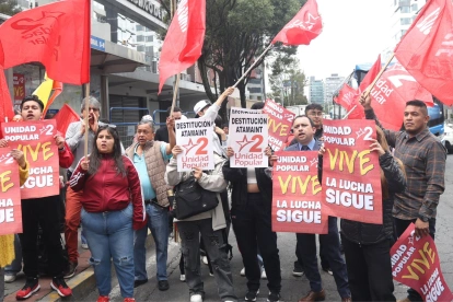 Unidad Popular acudirá al Tribunal Contencioso Electoral, Corte Constitucional y Comisión Interamericana de Derechos Humanos para revertir la cancelación.