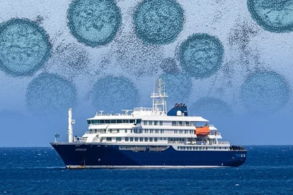 Un crucero en el océano Atlántico, vinculado a un posible brote de hantavirus que investiga la Organización Mundial de la Salud.