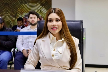 Piedad Cuarán se principalizó como consejera del CPCCS tras la destitución de Yadira Saltos, de la Liga Azul afín a la Revolución Ciudadana.