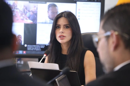 Diana Jácome es presidenta de la Comisión de Transparencia de la Asamblea.