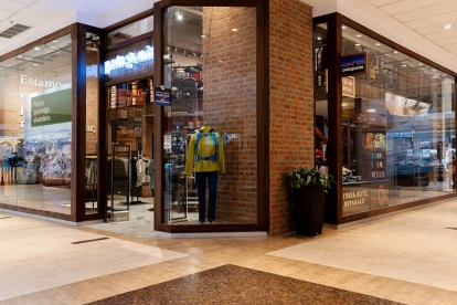Una de las tiendas de Patagonia en la ciudad de Quito.Patagonia