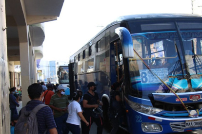 La transportación urbana de Manta advierte con una posible paralización el próximo 18 de mayo