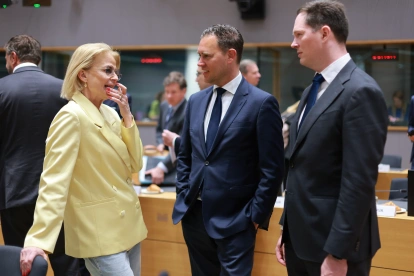 La reunión del Consejo Europeo de Asuntos Económicos y Financieros en Bruselas