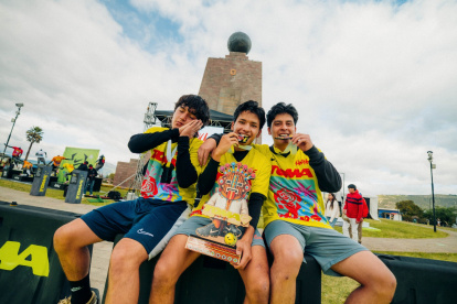 Sachas, integrado por Santiago Torres, Gabriel Gutiérrez y Kevin Herrera, fueron los campeones.