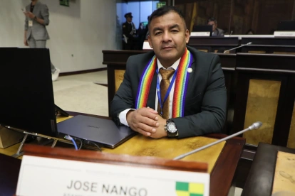 El legislador de Pastaza, José Nango, fue expulsado de Pachakutik porque desde que llegó se sumó al oficialista ADN.