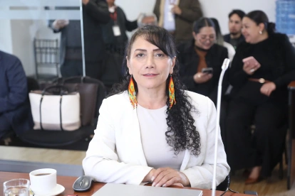 La asambleísta de Revolución Ciudadana Patricia Núñez es la nueva coordinadora de la bancada correísta.