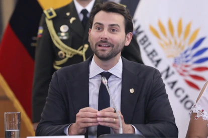 Niels Olsen, hoy legislador de Acción Democrática Nacional, fue ministro de Turismo del expresidente Guilermo Lasso.