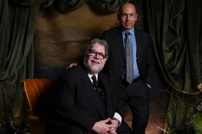 Guillermo del Toro en una sesión fotográfica previa al regreso de El laberinto del fauno al Festival de Cannes.