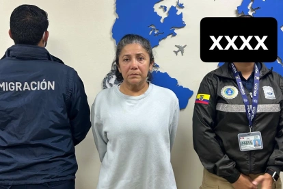 Exjueza Gina Zambrano fue deportada hoy desde EE. UU. tras alerta roja de Interpol.