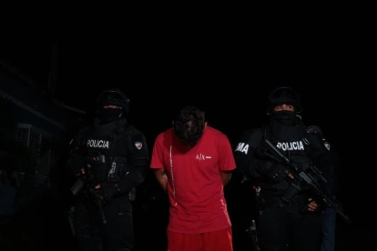 Macías García fue capturado en un operativo realizado en toque de queda.