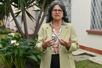 Margarita Carranco ahora es abuela; ha trabajado por años por derechos de la población vulnerable.