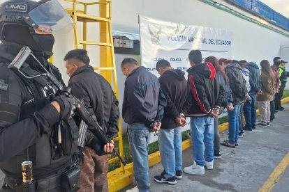 Operativo golpe a bandas criminales dejó 60 aprehendidos en Quito entre el 7 y 8 de mayo de 2026.