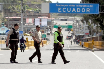 El comercio por vía terrestre entre Ecuador y Colombia se vio afectado por el cobro de las tasas.