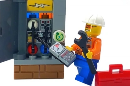 Videos generados con inteligencia artificial usan figuras y estética de Lego para recrear escenas políticas virales.