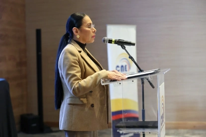 La presidenta del Consejo Nacional Electoral es actualmente Diana Atamaint,