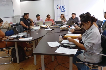 El concurso para fiscal general del Estado está en etapa de calificación de méritos.