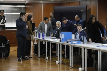 David Meza, abogado de Lenín Moreno, sostuvo ante la Corte Nacional que la Fiscalía no ha presentado pruebas que vinculen al expresidente con actos de cohecho en el caso Sinohydro.
