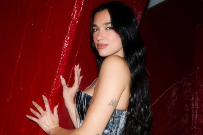 Dua Lipa durante su segunda presentación del 'Radical Optimism Tour' en River Plate