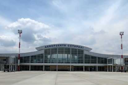 Infraestructura del aeropuerto de Latacunga.