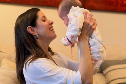 Carolina Sánchez agradeció a su hija por “escogerla” como mamá.