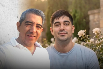 El periodista ecuatoriano Henry Dueñas dedicó un mensaje a su hijo, Henry Alfredo Dueñas Buraye, esta mañana.