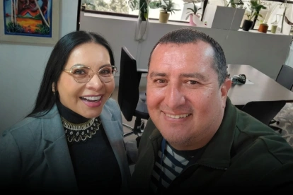 Diana Atamaint y Marco Bonito habían promocionado un podcast que finalmente fue suspendido por logística.