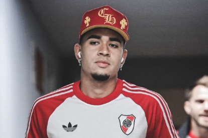 Kendry Páez, jugador ecuatoriano que milita en River Plate
