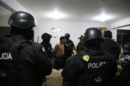 Alias ‘Gordo Paúl’, presunto líder de Los Lobos, fue capturado durante operativos en Quito.