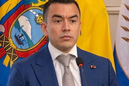 Daniel Noboa ante Consejo Permanente de la OEA habló sobre la lucha contra el crimen organizado.